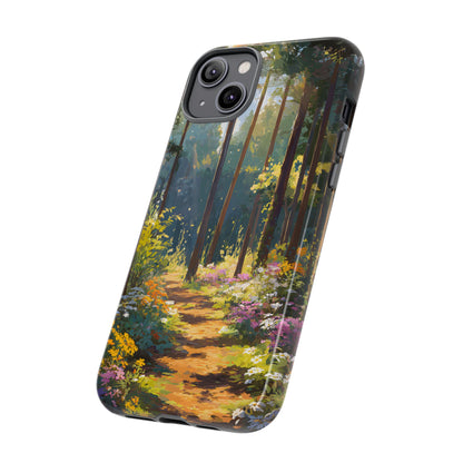 Enchanted Forest Path – Tough Glossy iPhone Case