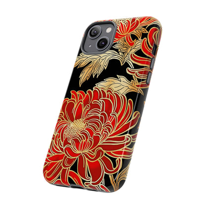 Ember Petals – Tough Glossy iPhone Case