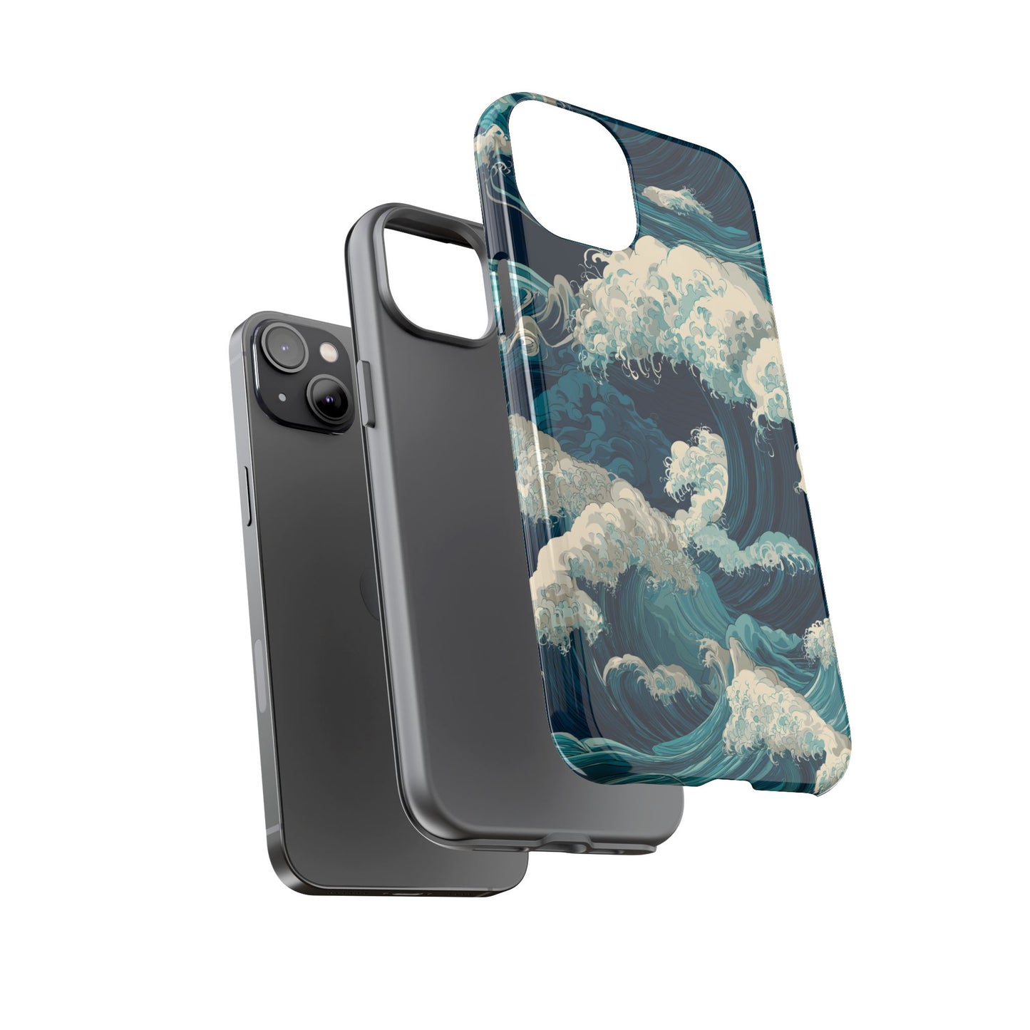 Eternal Waves – Tough Glossy iPhone Case