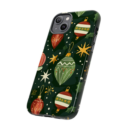 Evergreen Ornament Magic – Tough Glossy iPhone Case