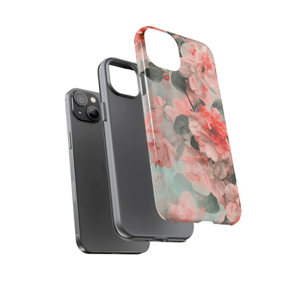 Sakura Drift – Tough Glossy iPhone Case