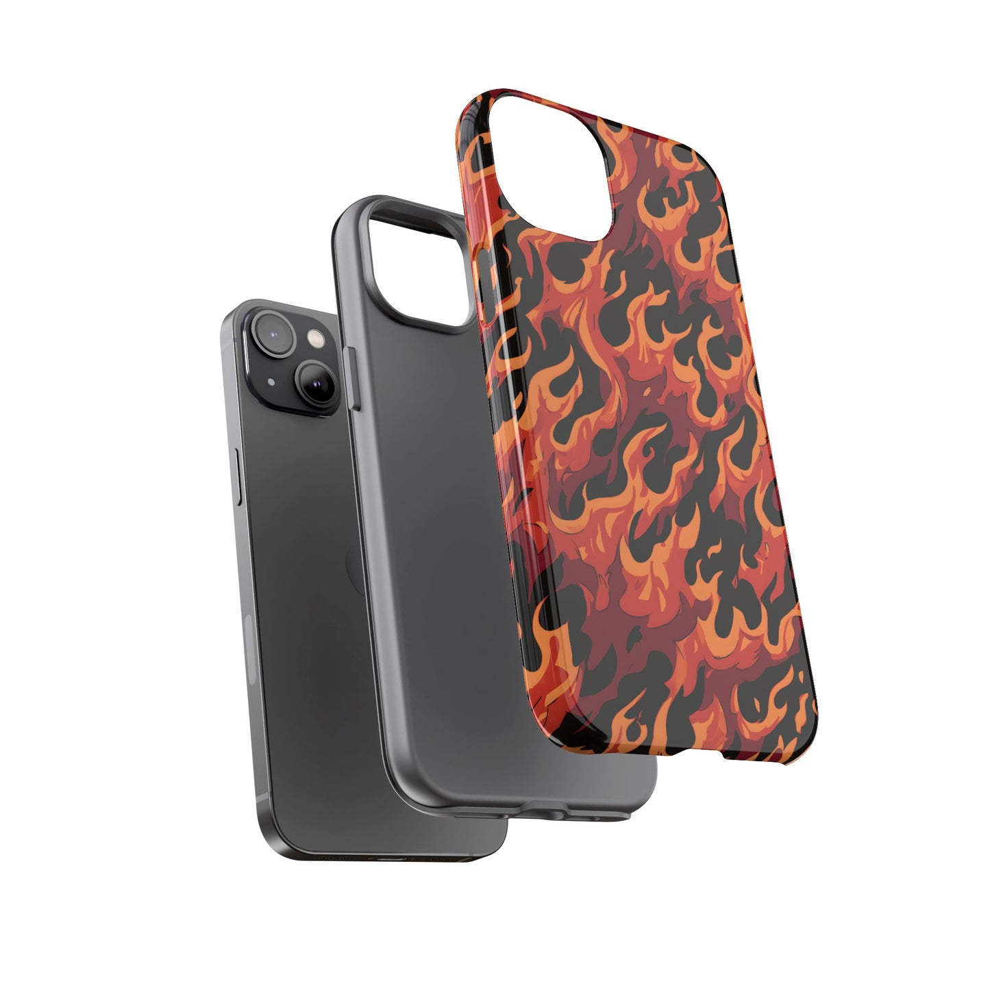 Inferno Blaze – Tough Glossy iPhone Case