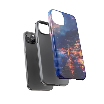 Twilight Harbor – Tough Glossy iPhone Case