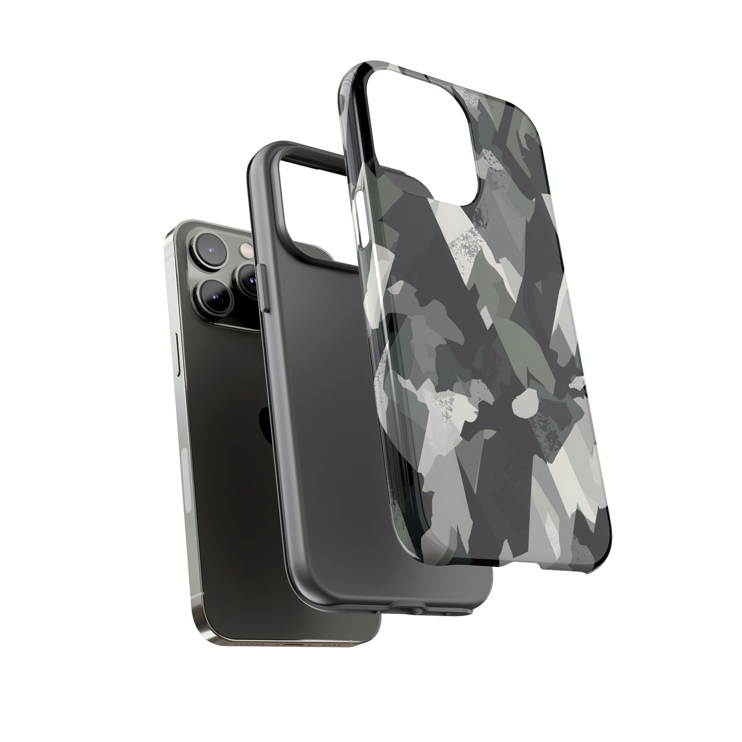 Urban Camo – Tough Glossy iPhone Case