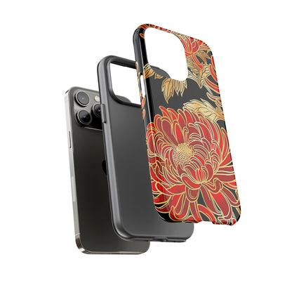 Ember Petals – Tough Glossy iPhone Case