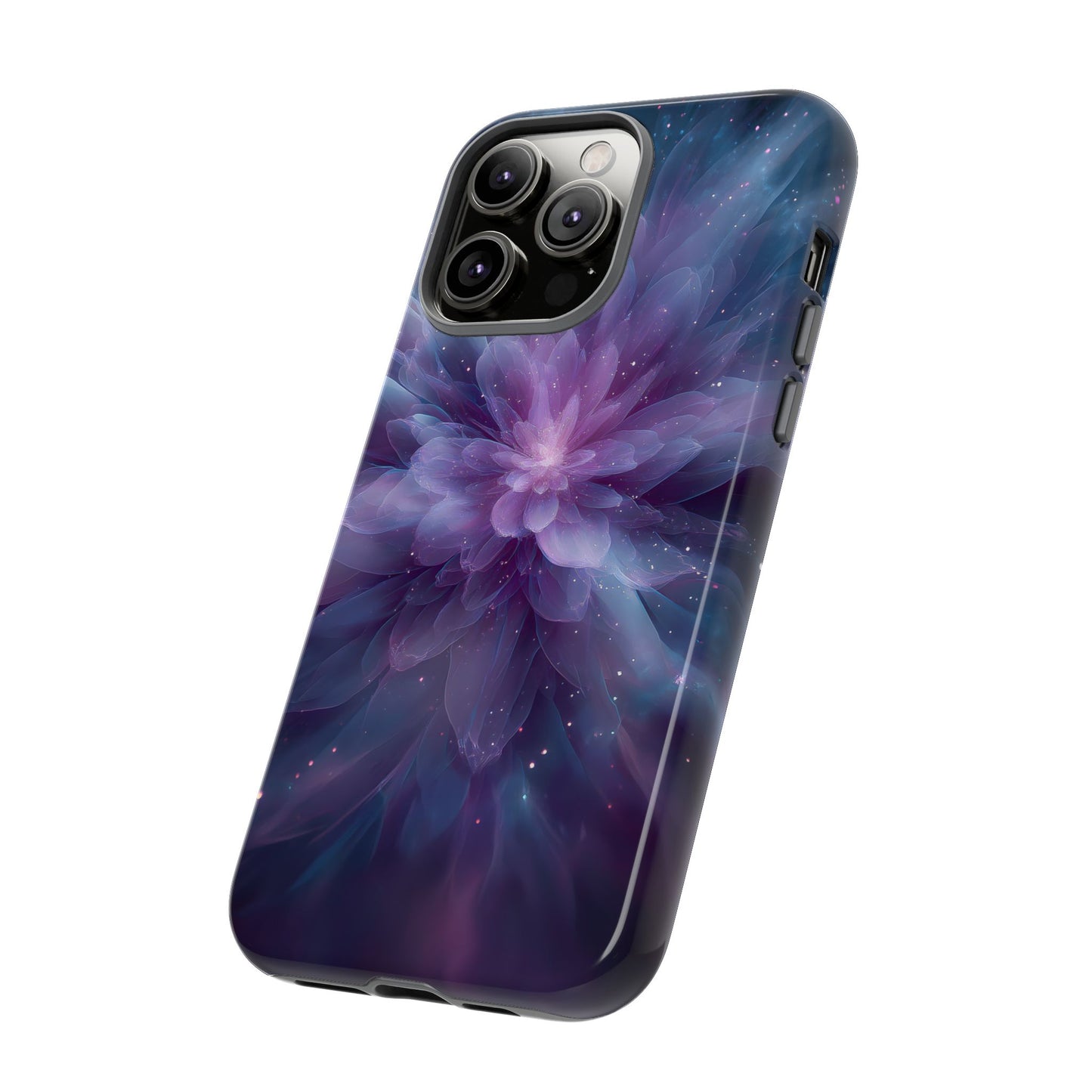 Celestial Bloom – Tough Glossy iPhone Case
