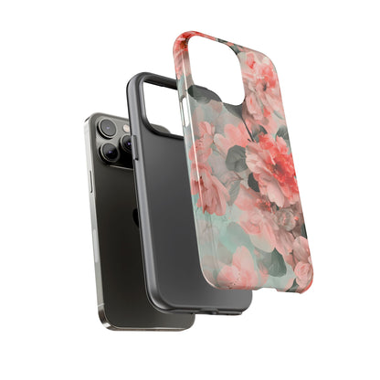 Sakura Drift – Tough Glossy iPhone Case