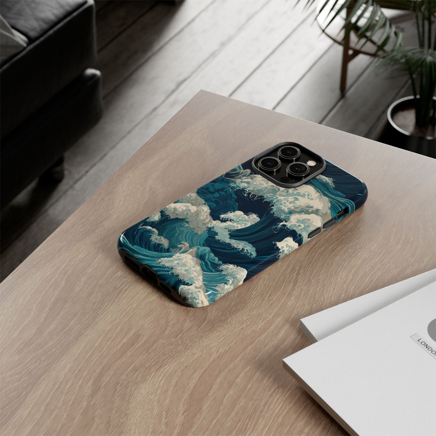 Eternal Waves – Tough Glossy iPhone Case