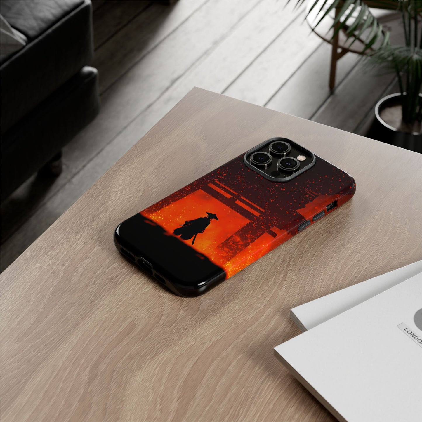 Inferno Gate – Tough Glossy iPhone Case