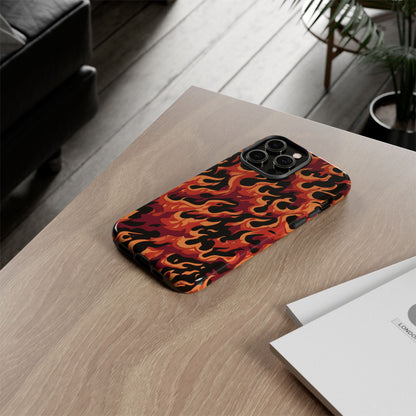 Inferno Blaze – Tough Glossy iPhone Case