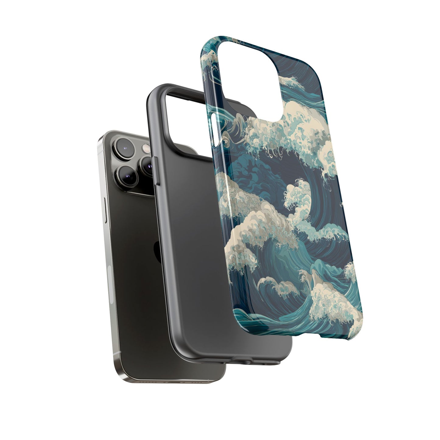Eternal Waves – Tough Glossy iPhone Case
