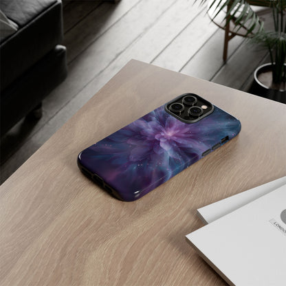 Celestial Bloom – Tough Glossy iPhone Case
