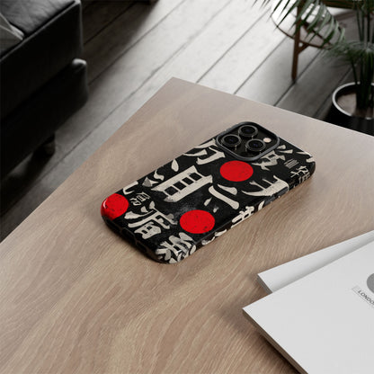 Kanji Clash – Tough Glossy iPhone Case