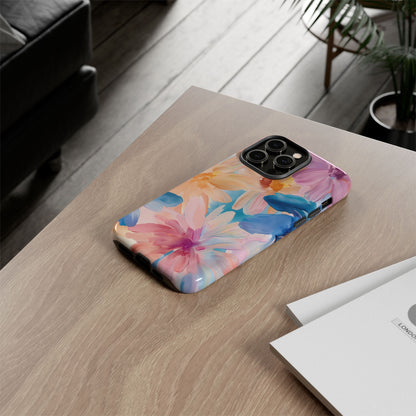 Radiant Bloom – Tough Glossy iPhone Case