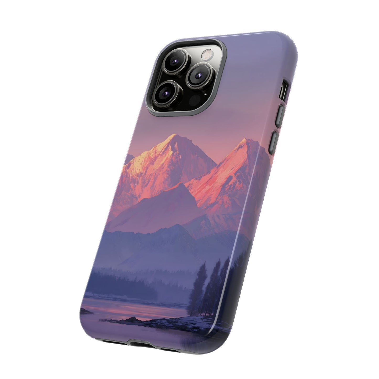 Crimson Peaks – Tough Glossy iPhone Case