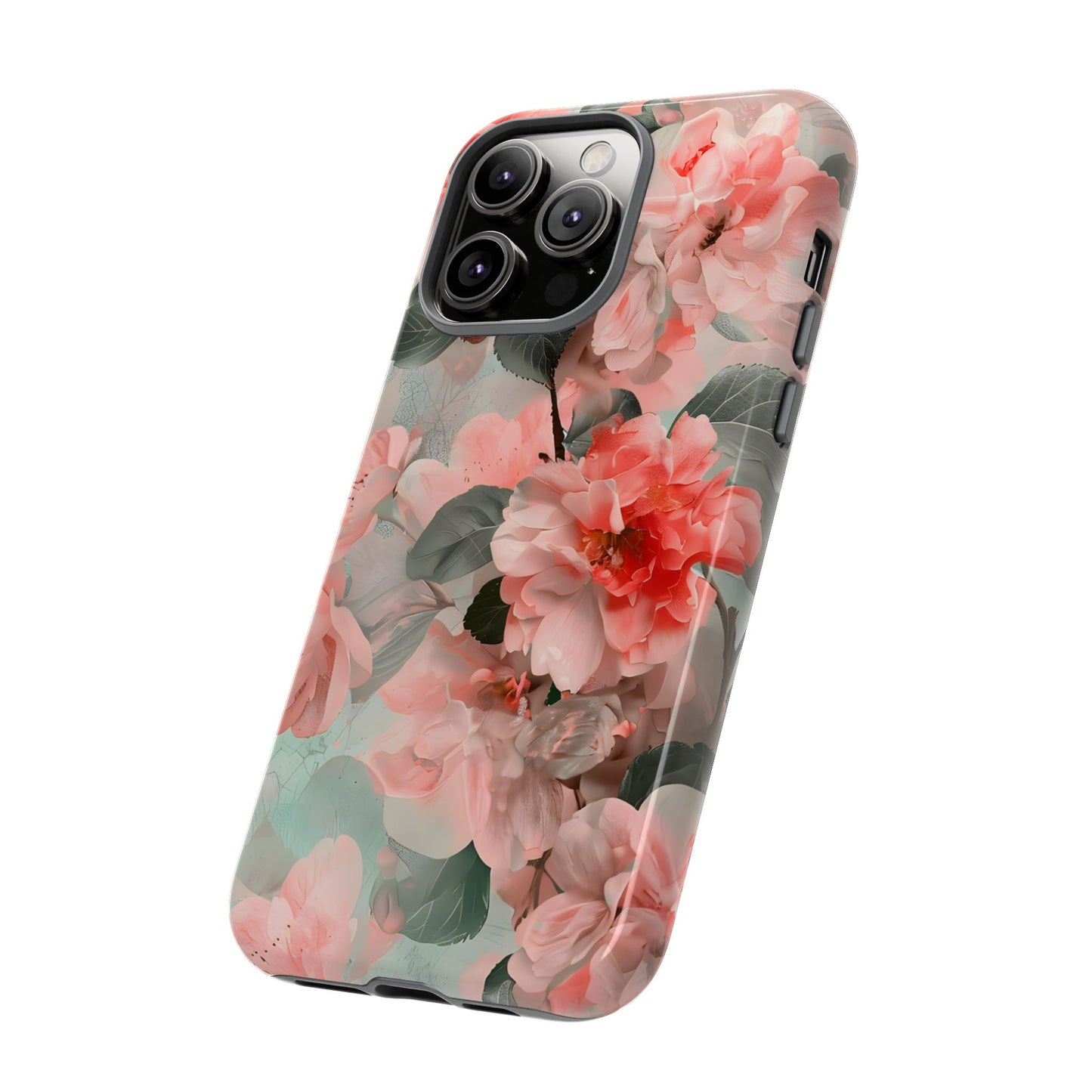 Sakura Drift – Tough Glossy iPhone Case