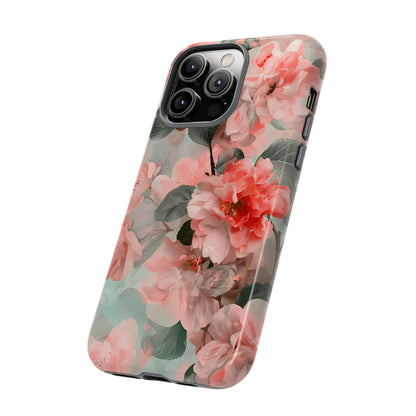 Sakura Drift – Tough Glossy iPhone Case