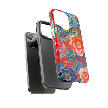 Oriental Blossom – Tough Glossy iPhone Case