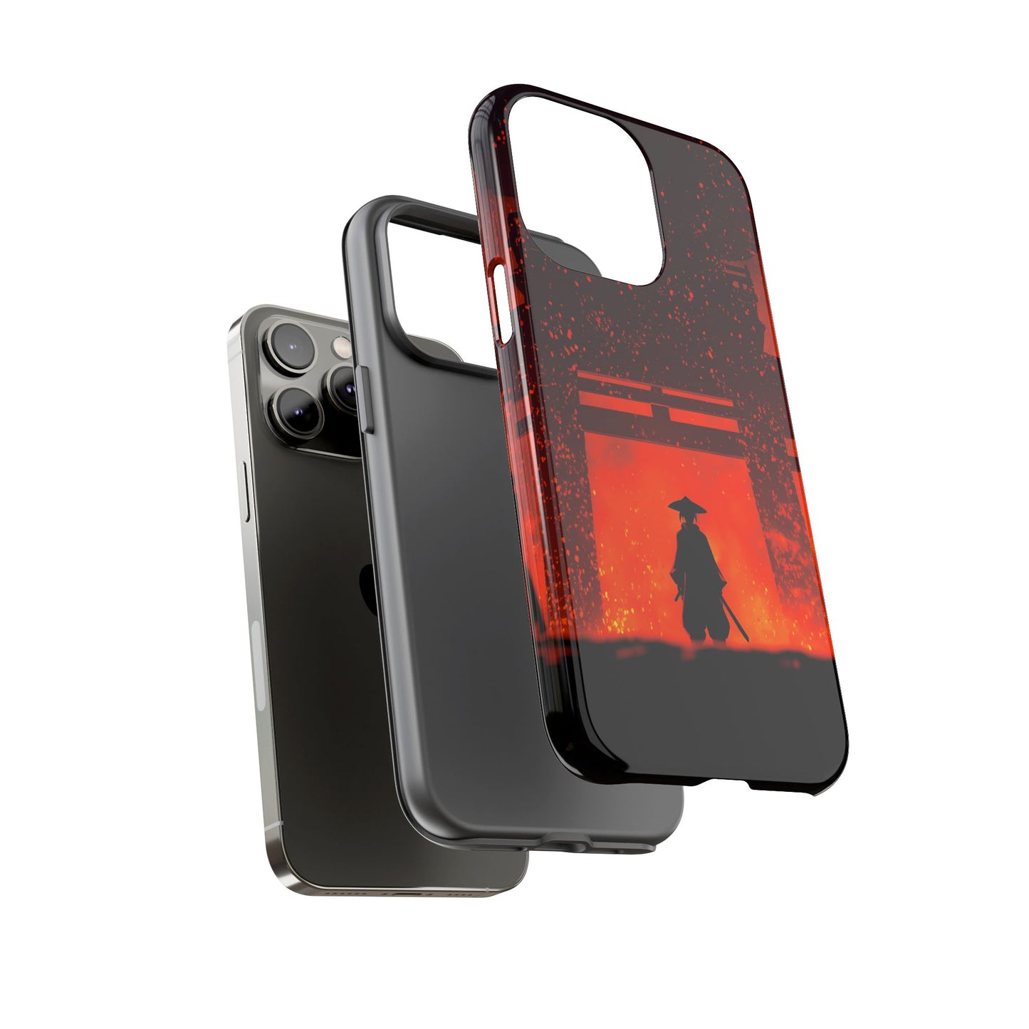 Inferno Gate – Tough Glossy iPhone Case