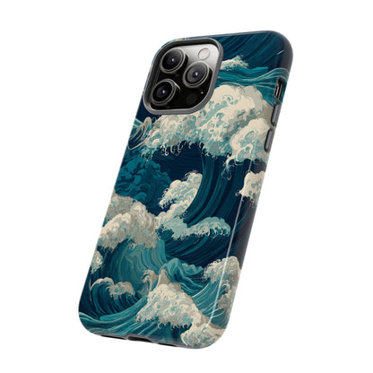 Eternal Waves – Tough Glossy iPhone Case