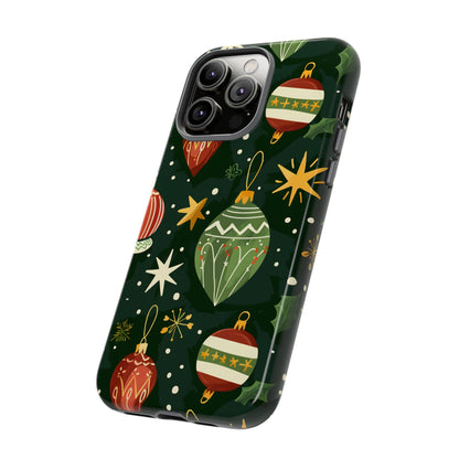 Evergreen Ornament Magic – Tough Glossy iPhone Case