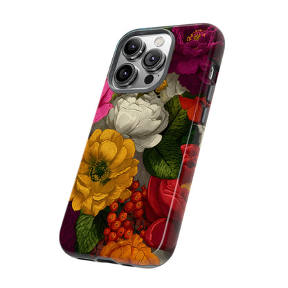 Midnight Bloom – Tough Glossy iPhone Case