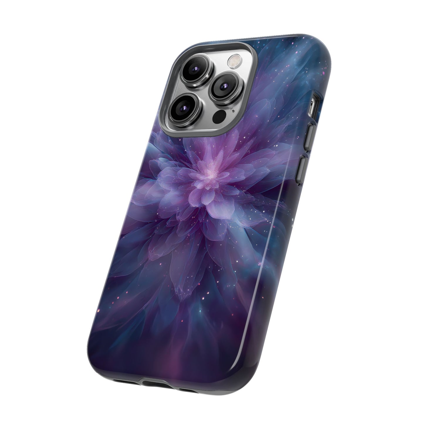 Celestial Bloom – Tough Glossy iPhone Case
