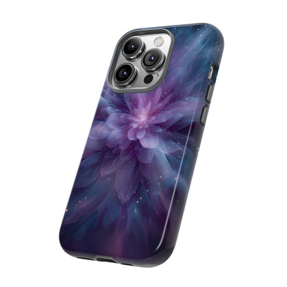 Celestial Bloom – Tough Glossy iPhone Case