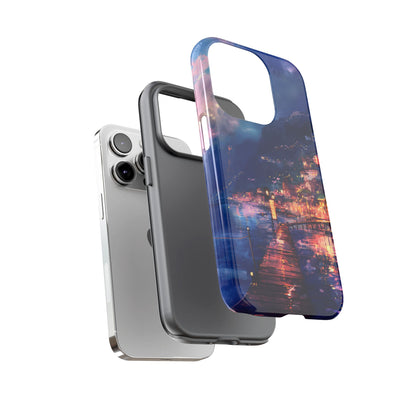 Twilight Harbor – Tough Glossy iPhone Case