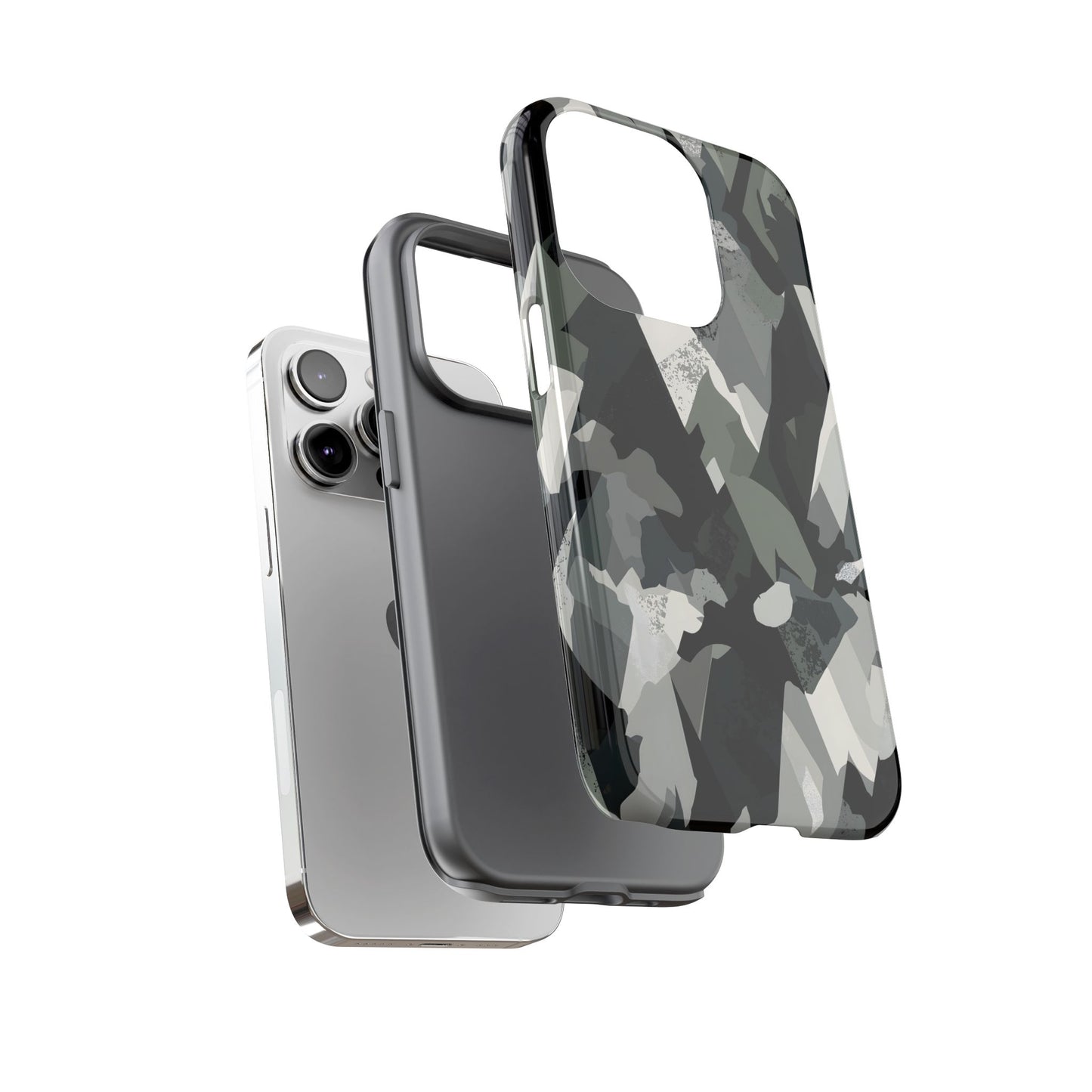 Urban Camo – Tough Glossy iPhone Case