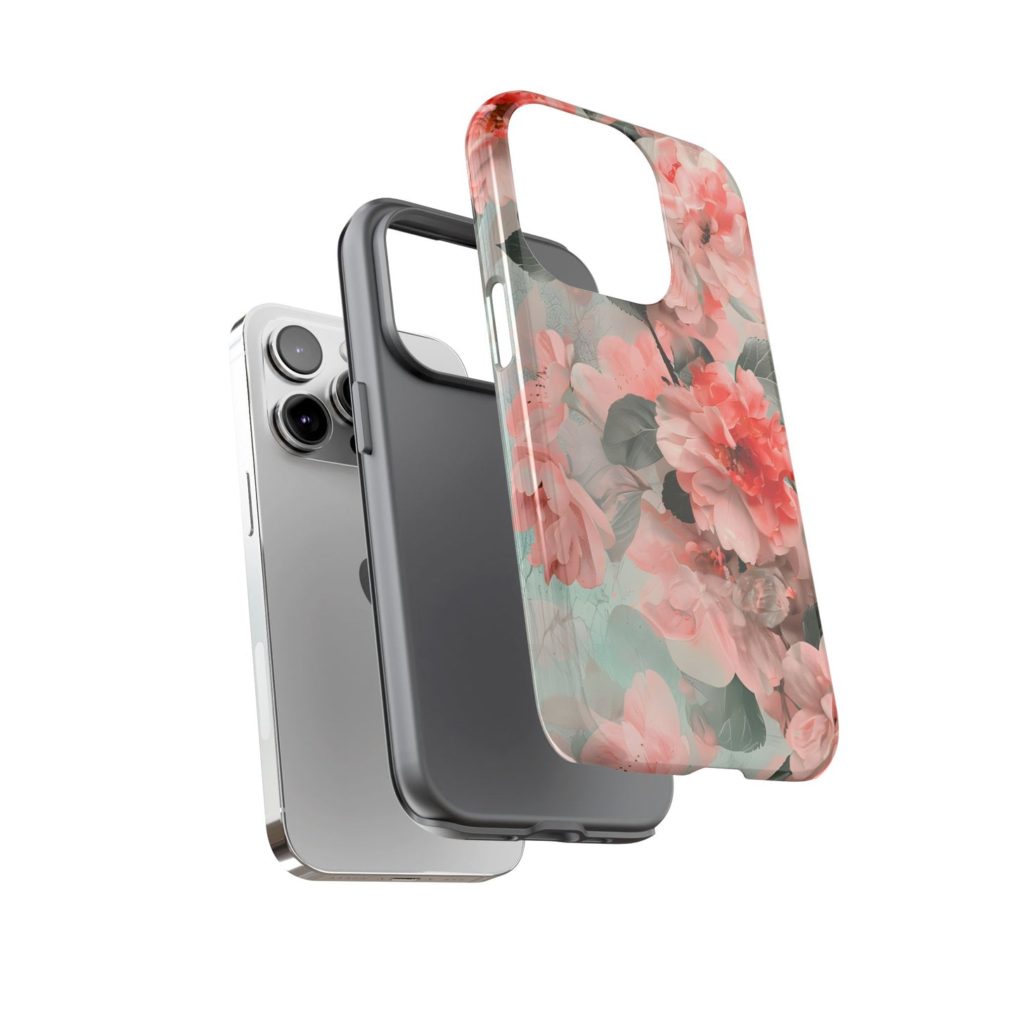 Sakura Drift – Tough Glossy iPhone Case