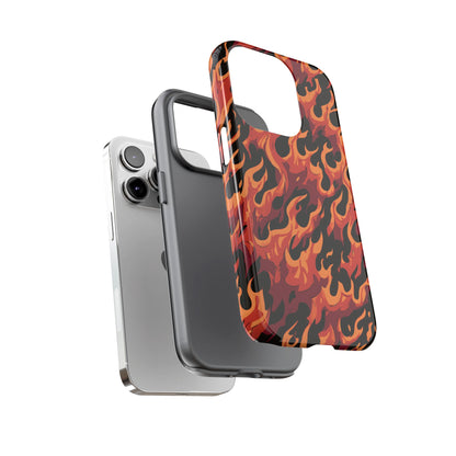 Inferno Blaze – Tough Glossy iPhone Case