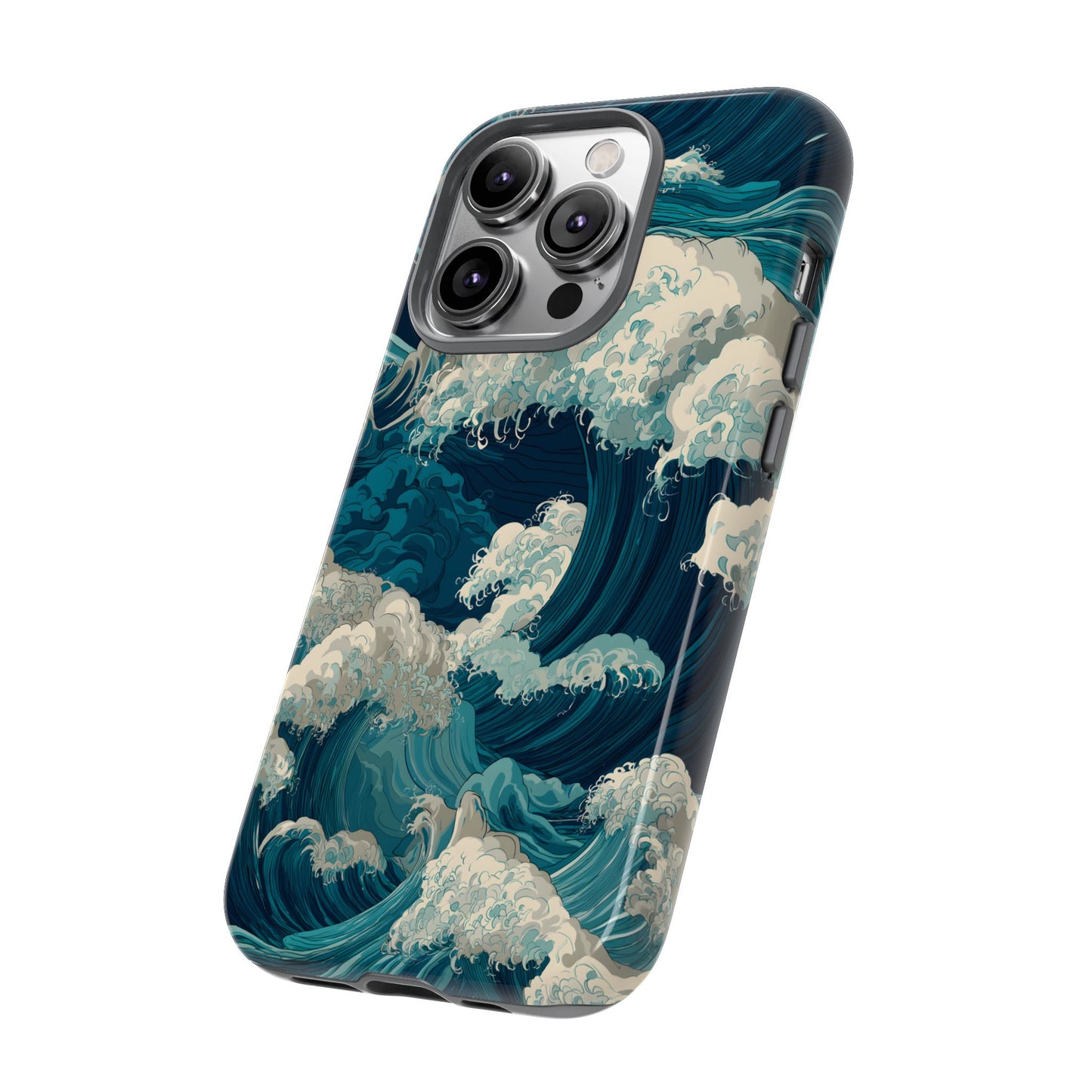 Eternal Waves – Tough Glossy iPhone Case