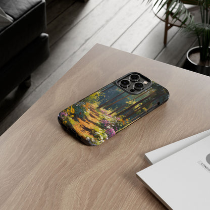 Enchanted Forest Path – Tough Glossy iPhone Case