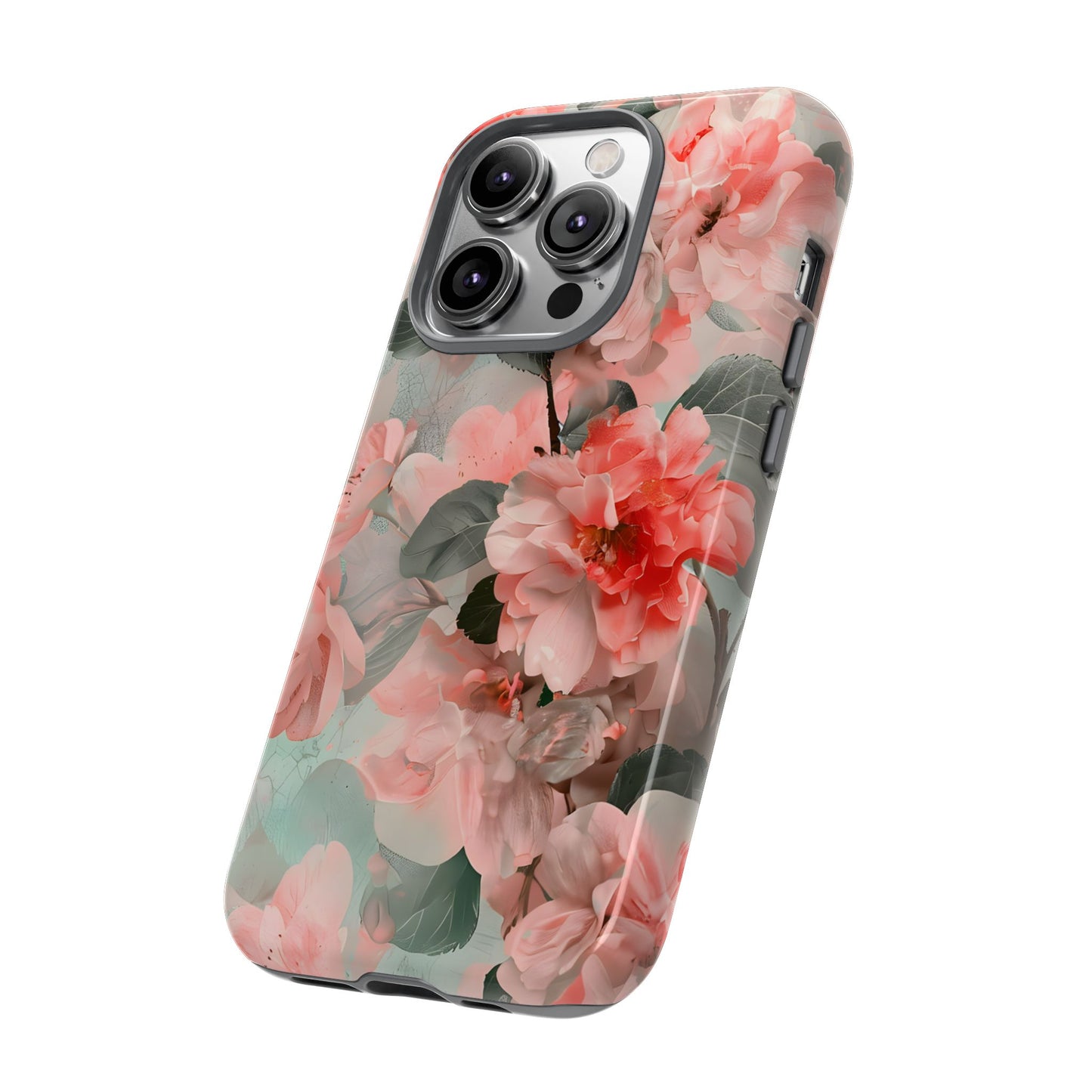 Sakura Drift – Tough Glossy iPhone Case