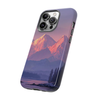Crimson Peaks – Tough Glossy iPhone Case