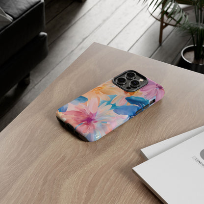 Radiant Bloom – Tough Glossy iPhone Case