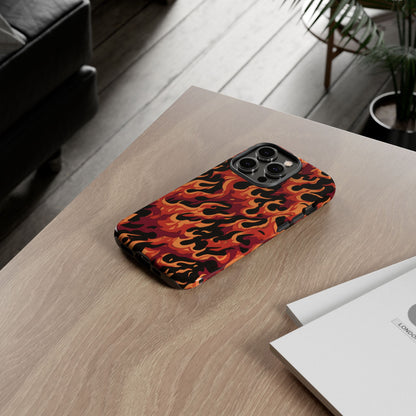 Inferno Blaze – Tough Glossy iPhone Case