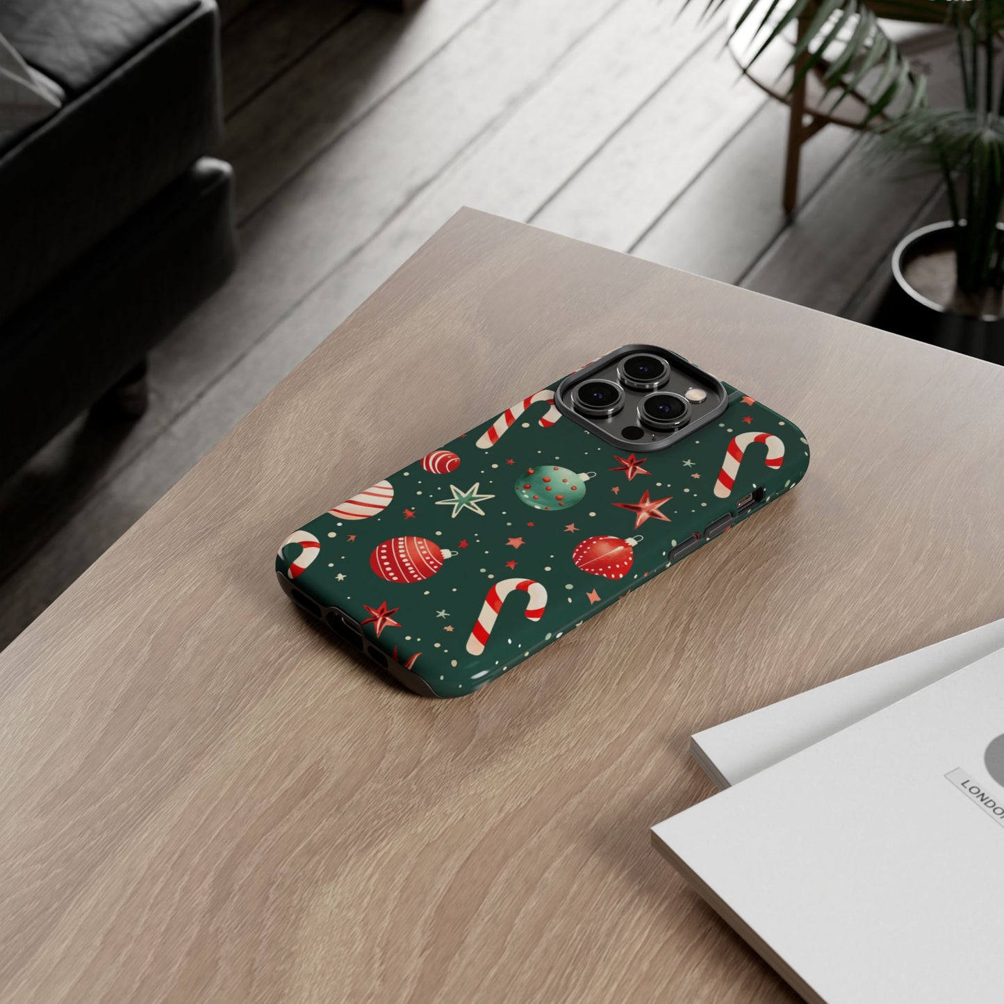 Holiday Cheer – Tough Glossy iPhone Case