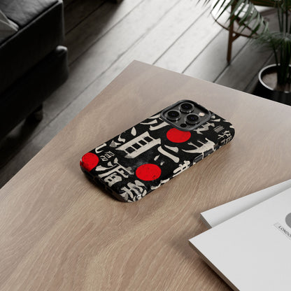 Kanji Clash – Tough Glossy iPhone Case