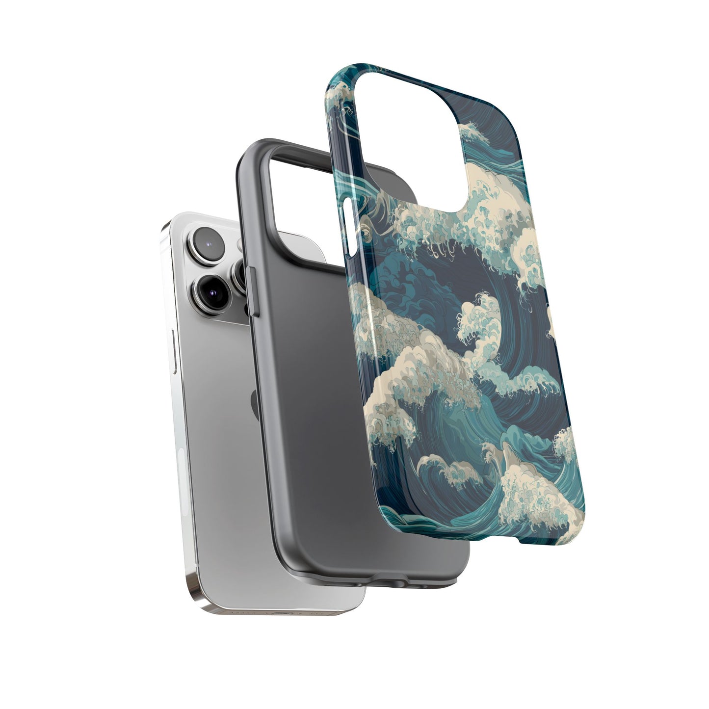 Eternal Waves – Tough Glossy iPhone Case