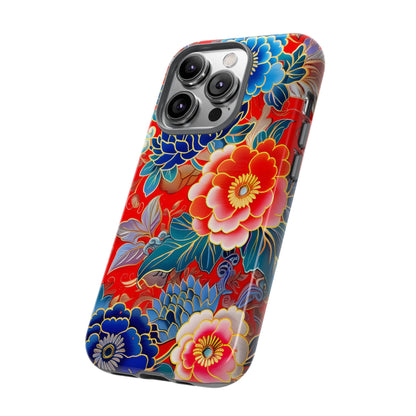 Oriental Blossom – Tough Glossy iPhone Case