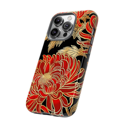 Ember Petals – Tough Glossy iPhone Case