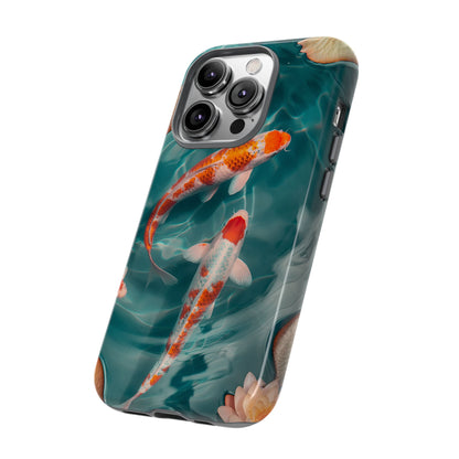 Tranquil Koi Pond – Tough Glossy iPhone Case