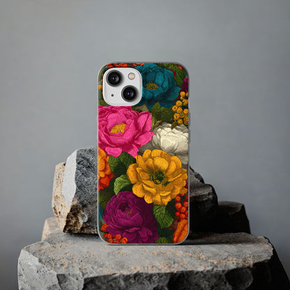Midnight Bloom - Flexi iPhone Case