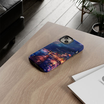 Twilight Harbor – Tough Glossy iPhone Case