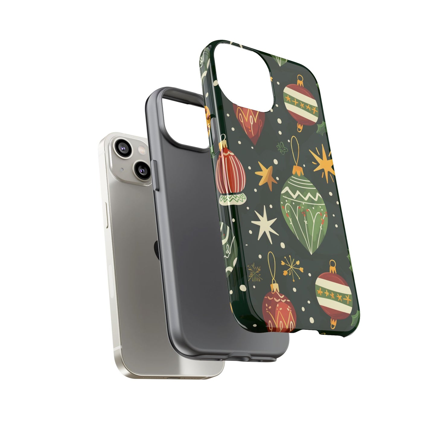 Evergreen Ornament Magic – Tough Glossy iPhone Case