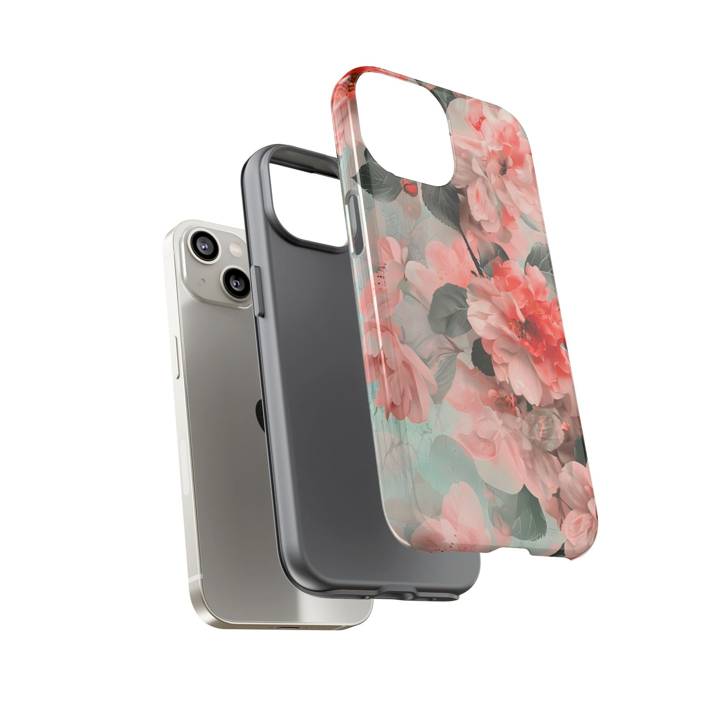 Sakura Drift – Tough Glossy iPhone Case