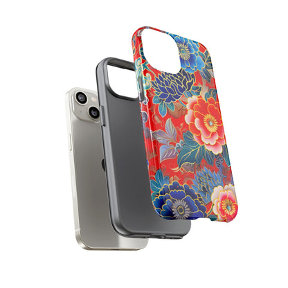 Oriental Blossom – Tough Glossy iPhone Case