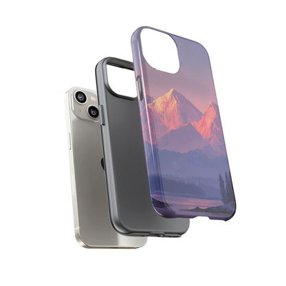 Crimson Peaks – Tough Glossy iPhone Case
